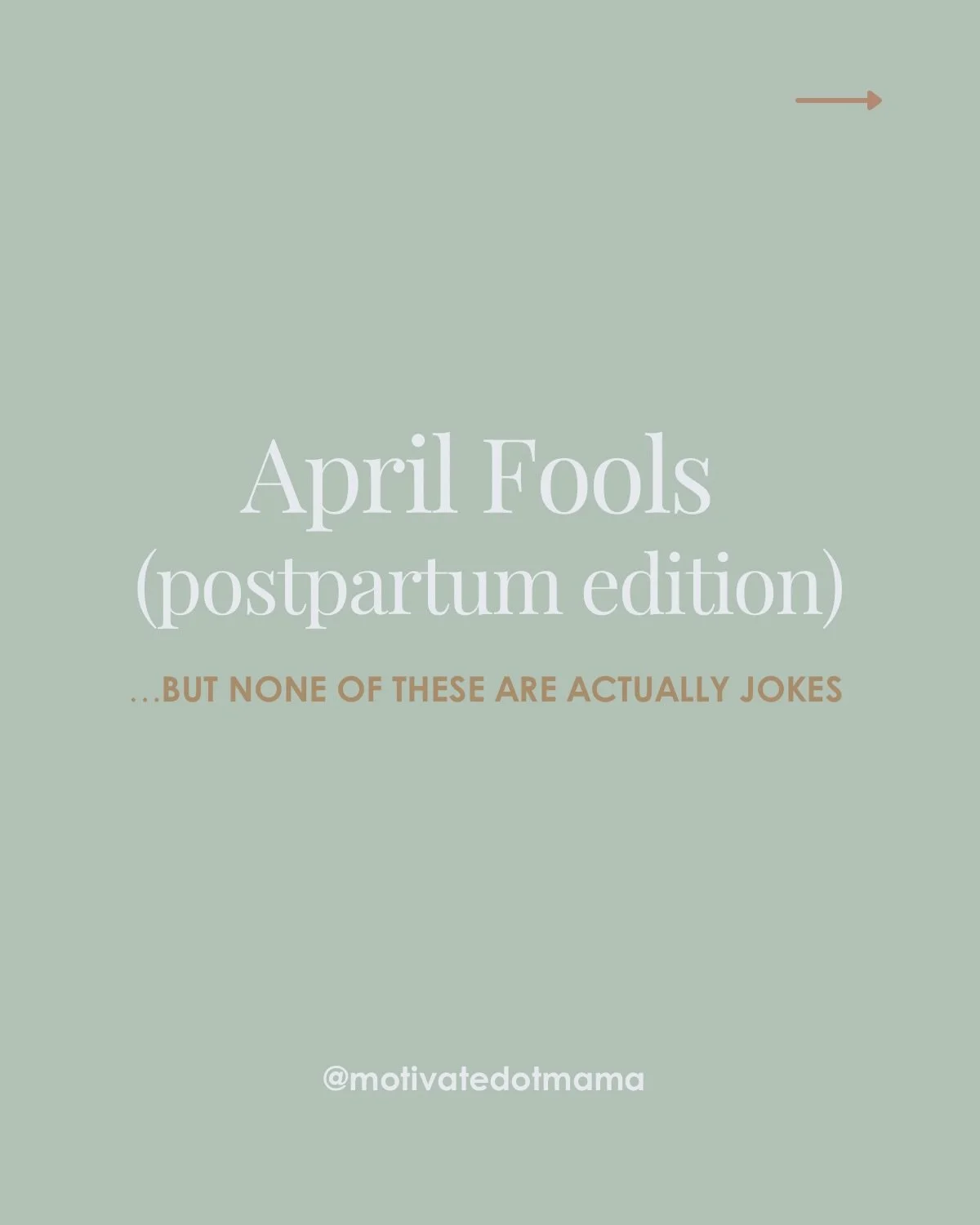 🙃April Fools&hellip; except this is the reality for so many moms.

We tell women to prepare for birth&hellip;
but not for everything that comes after.

The feeding struggles.
The mental load.
The identity shift.
The &ldquo;why does this feel so hard
