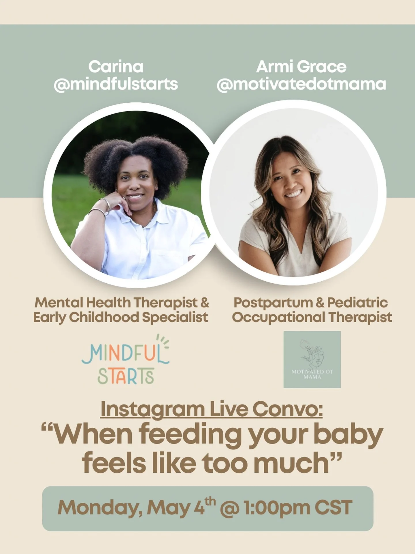 Feeding your baby isn&rsquo;t supposed to feel this stressful

And when it finally starts to feel:
&rarr; calmer
&rarr; more predictable
&rarr; less overwhelming

That&rsquo;s not luck&hellip;
That&rsquo;s support 🤍

As a Mental Health Therapist @mi