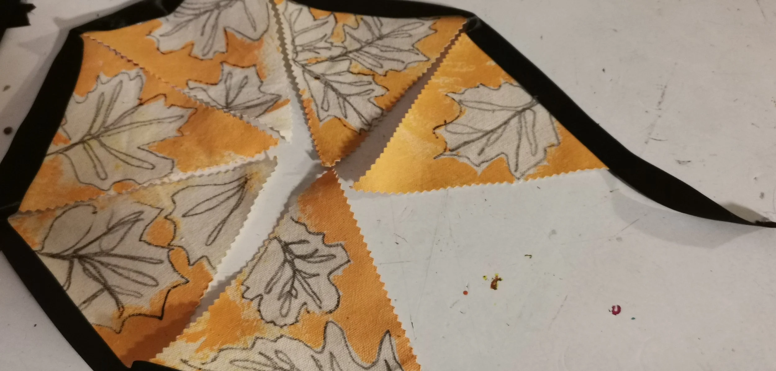 Leaf Print Bunting Workshop