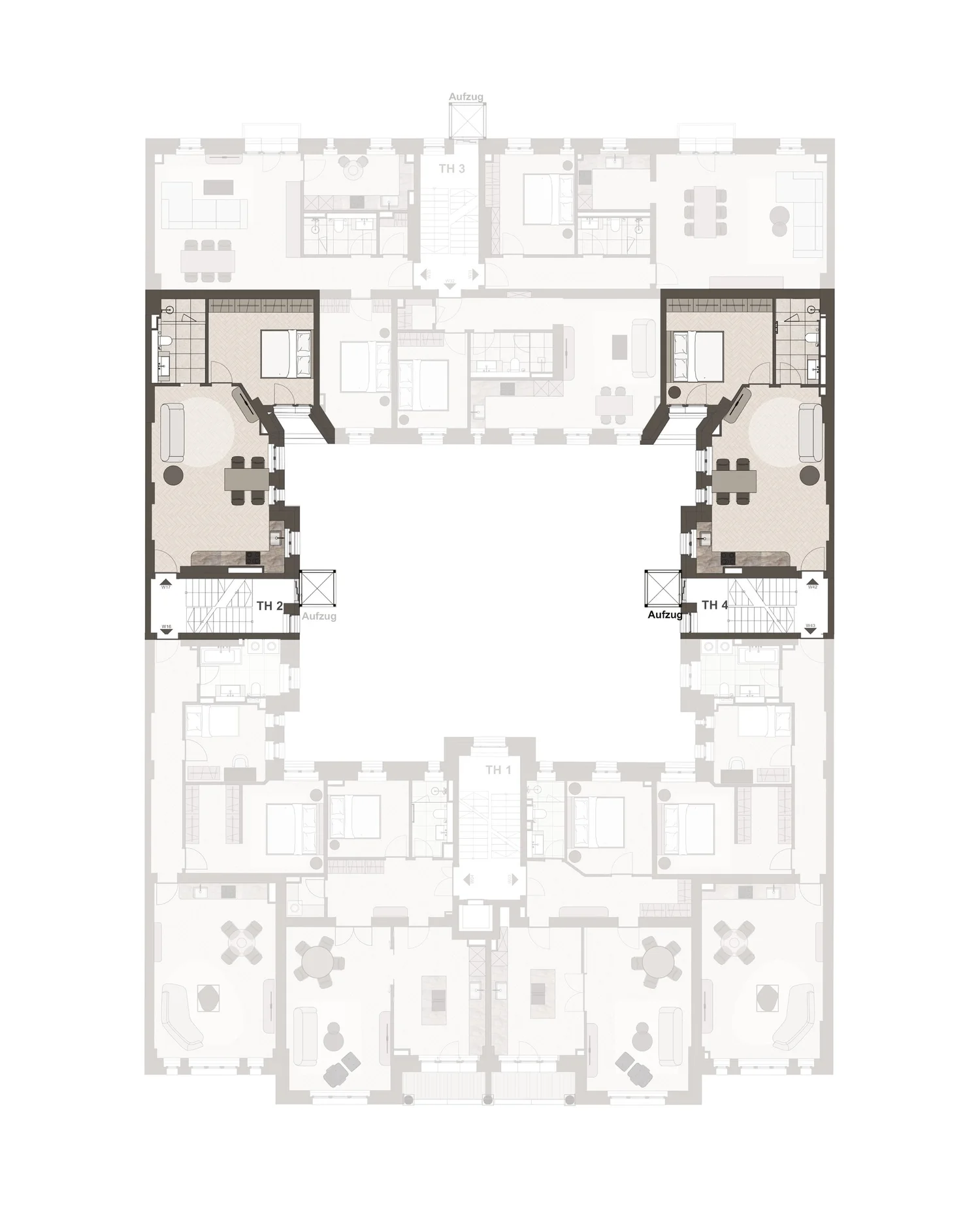 Grundriss Wohnungstyp D