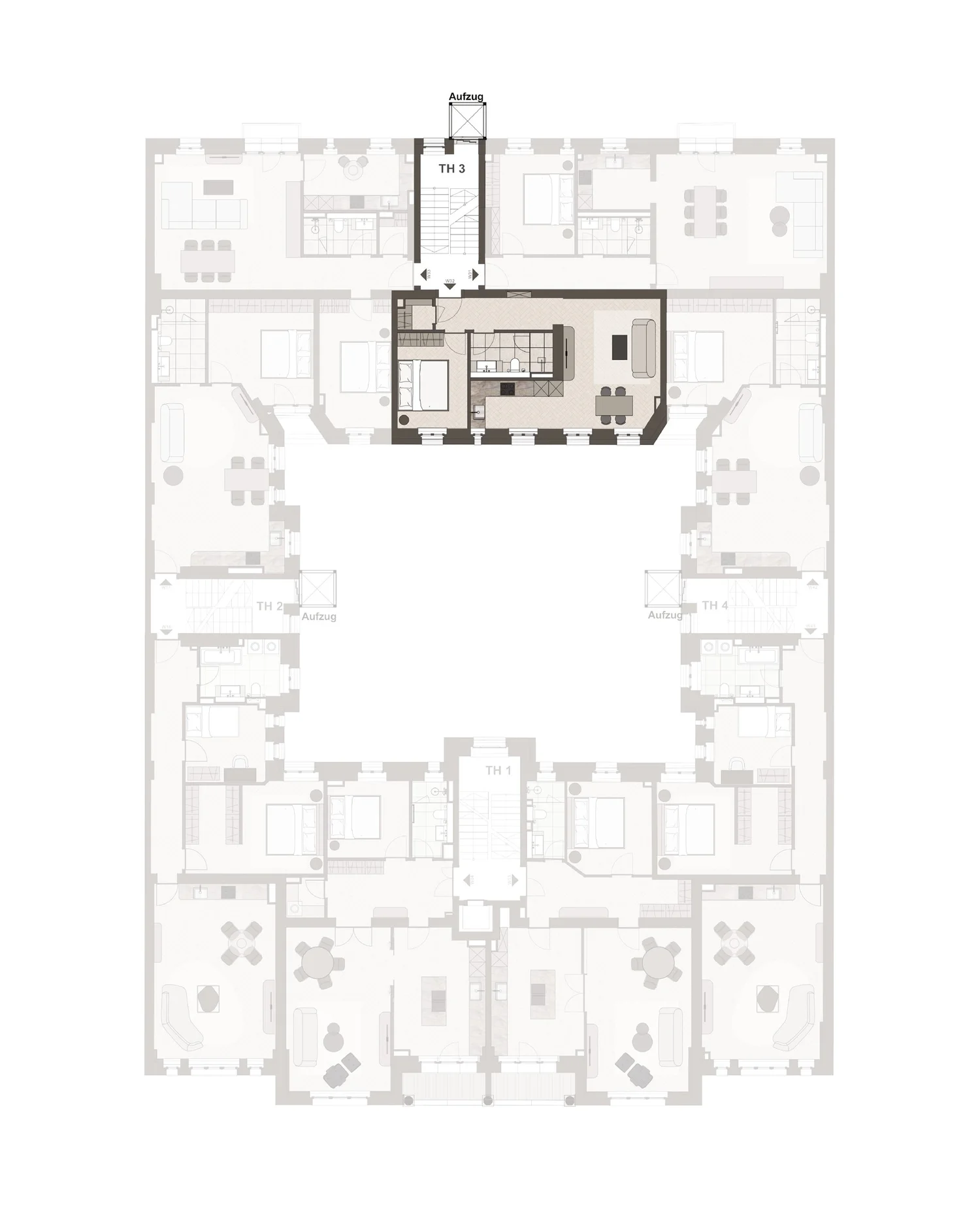 Grundriss Wohnungstyp B