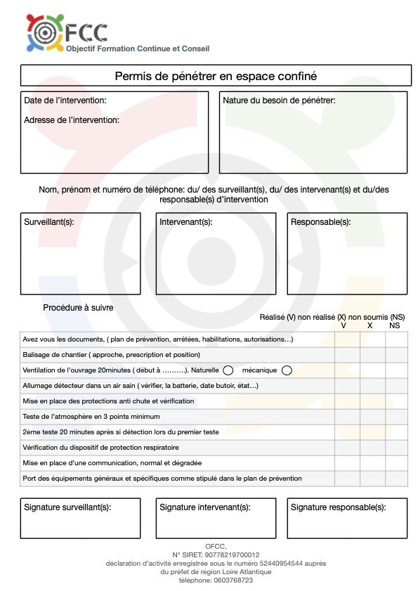 le permis de pénétrer