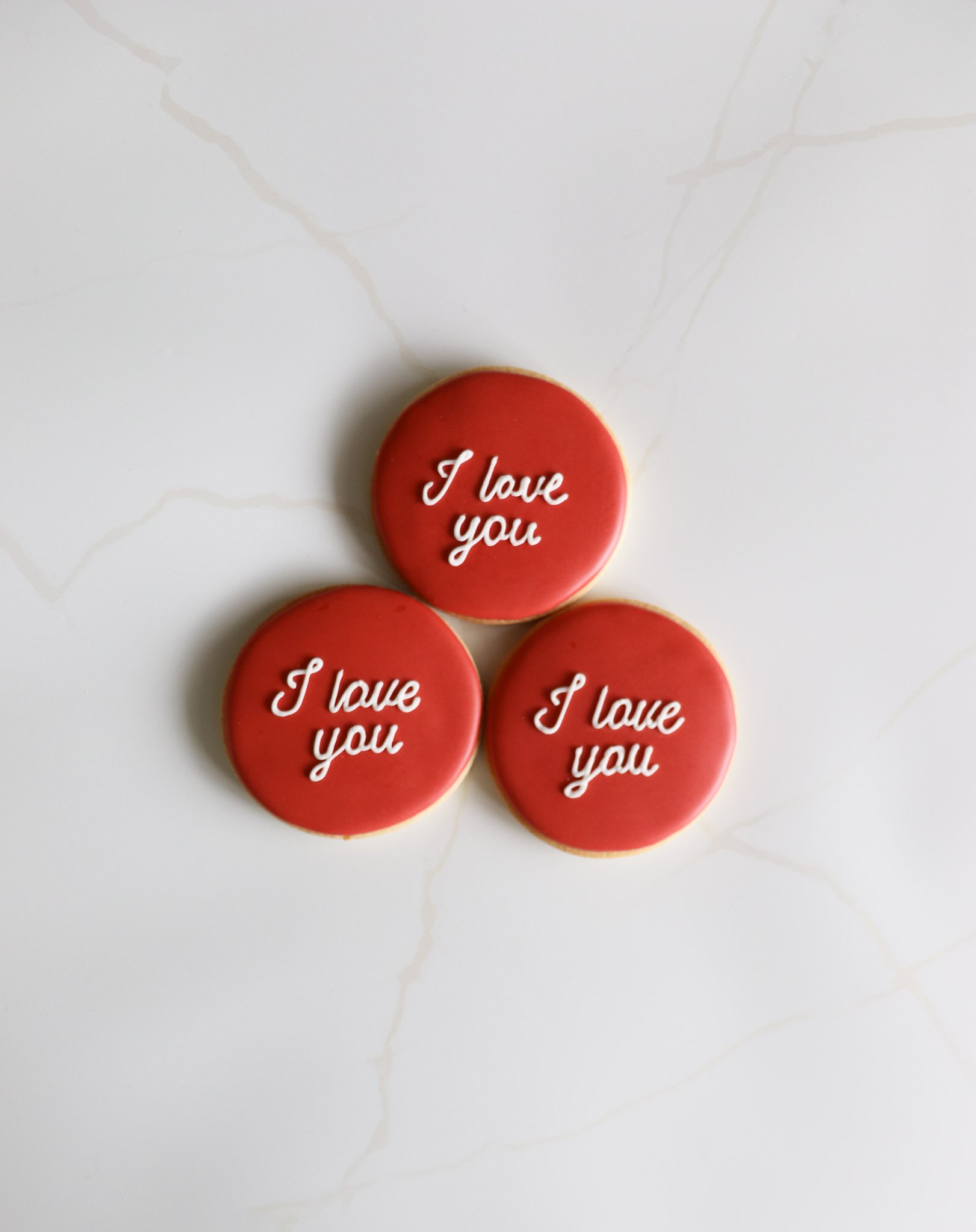 'I love you' Sugar Cookies