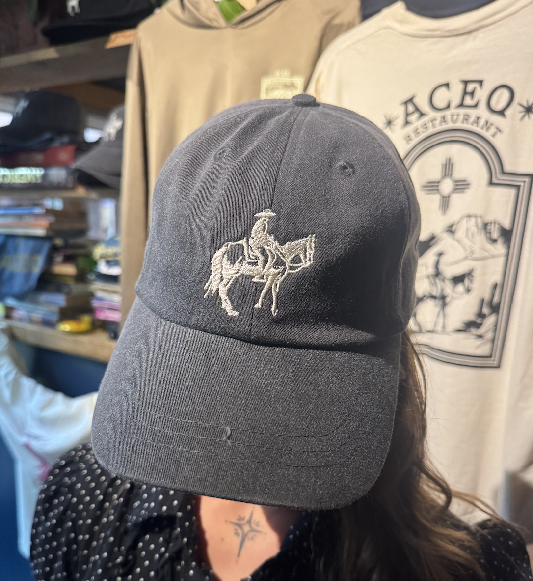 Cowboy Grey washed Baseball Cap