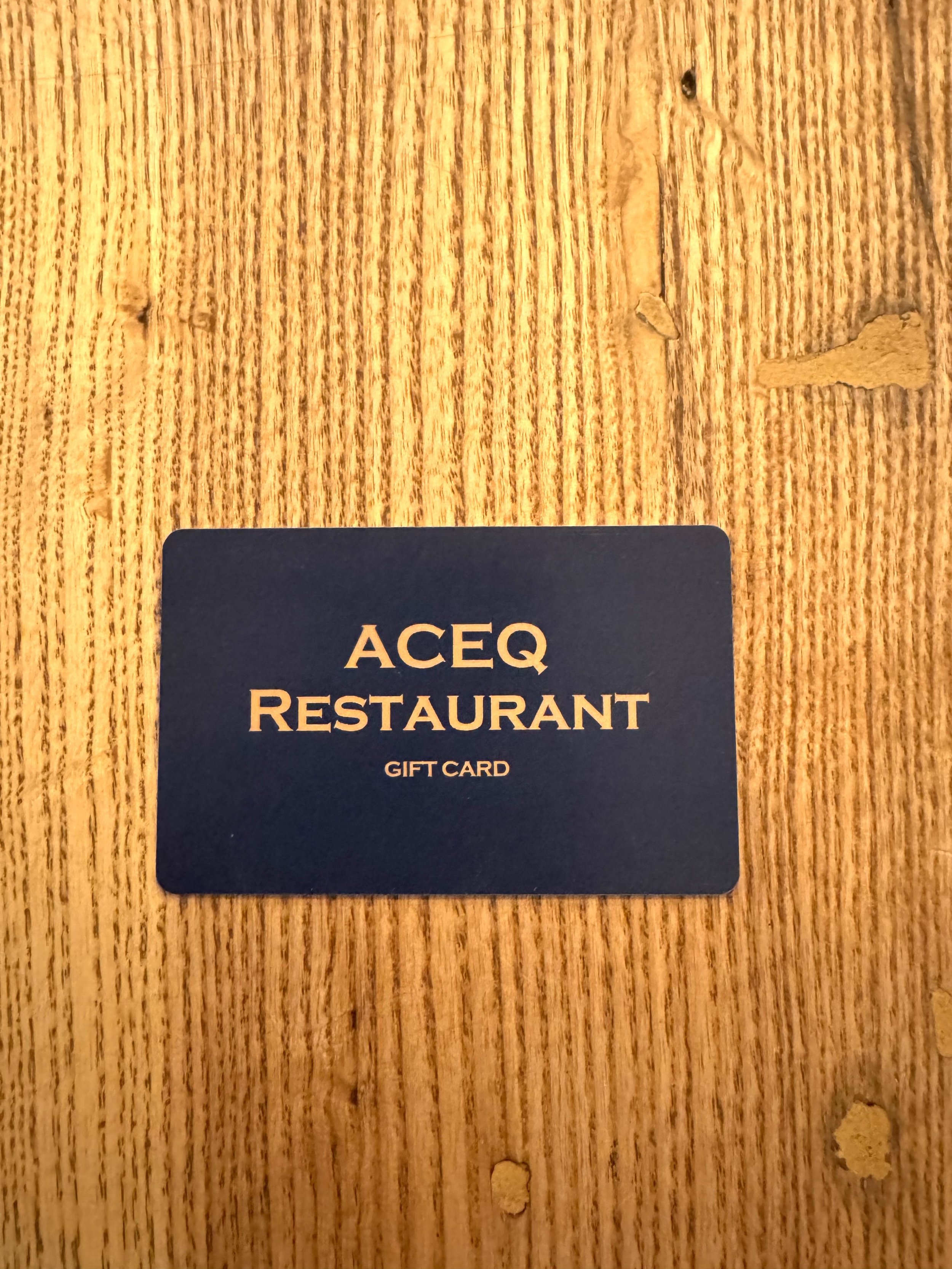 ACEQ GIFT CARD