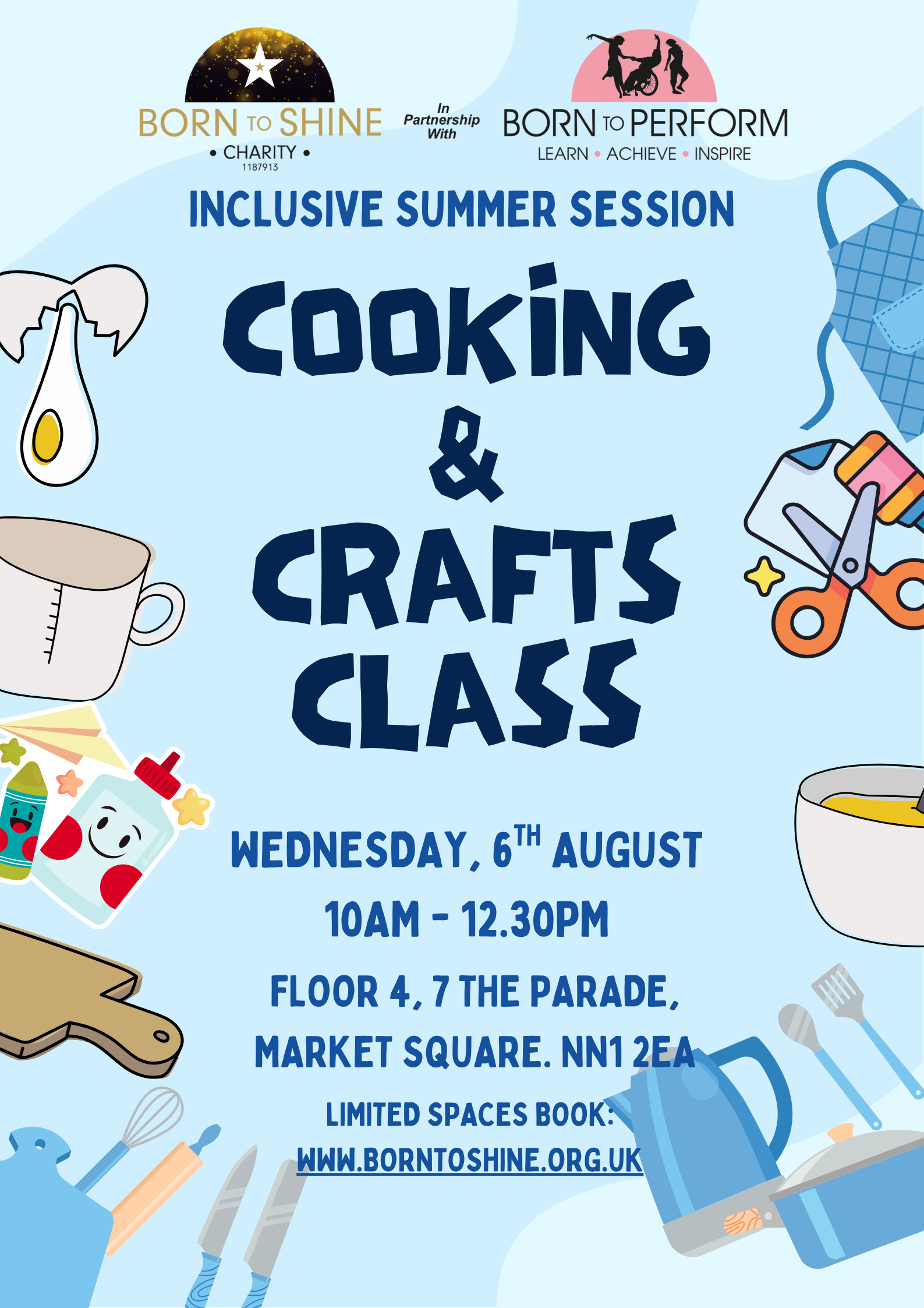Summer 2025: Cooking & Crafts — Born to Shine