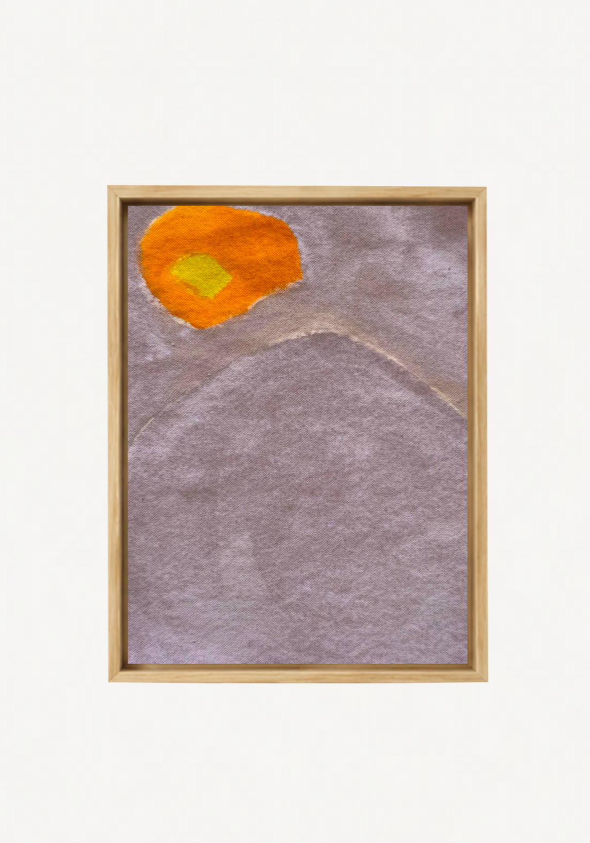 Mini Framed Canvas Painting IV | Malvina Kang Hughes