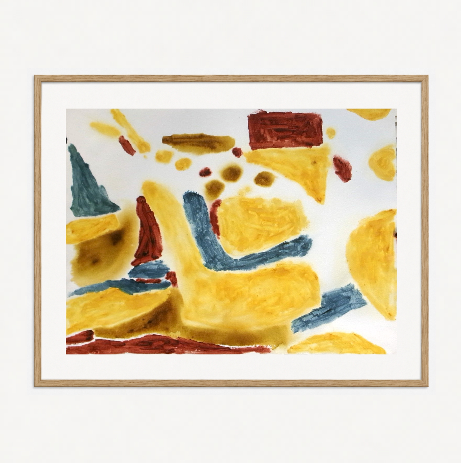 Gravity II - Malvina Kang Huges Ibiza Art Gallery : Ibiza Art Consultant : Local Ibiza Artist  Wood Frame .png