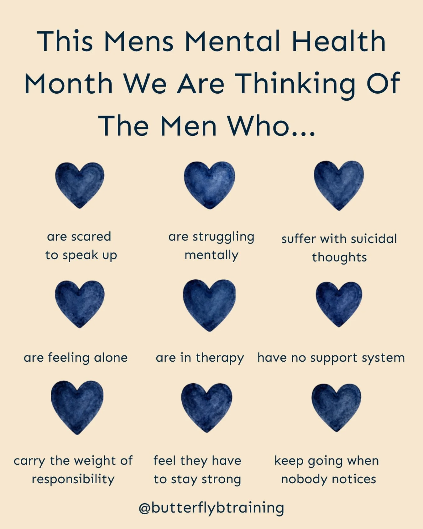 For the men who are struggling silently&hellip; we see you 💙

You don&rsquo;t have to carry it all alone.

Not just during this Men&rsquo;s Mental Health Month, but all the time, let&rsquo;s check in, listen more, and remind men that asking for help