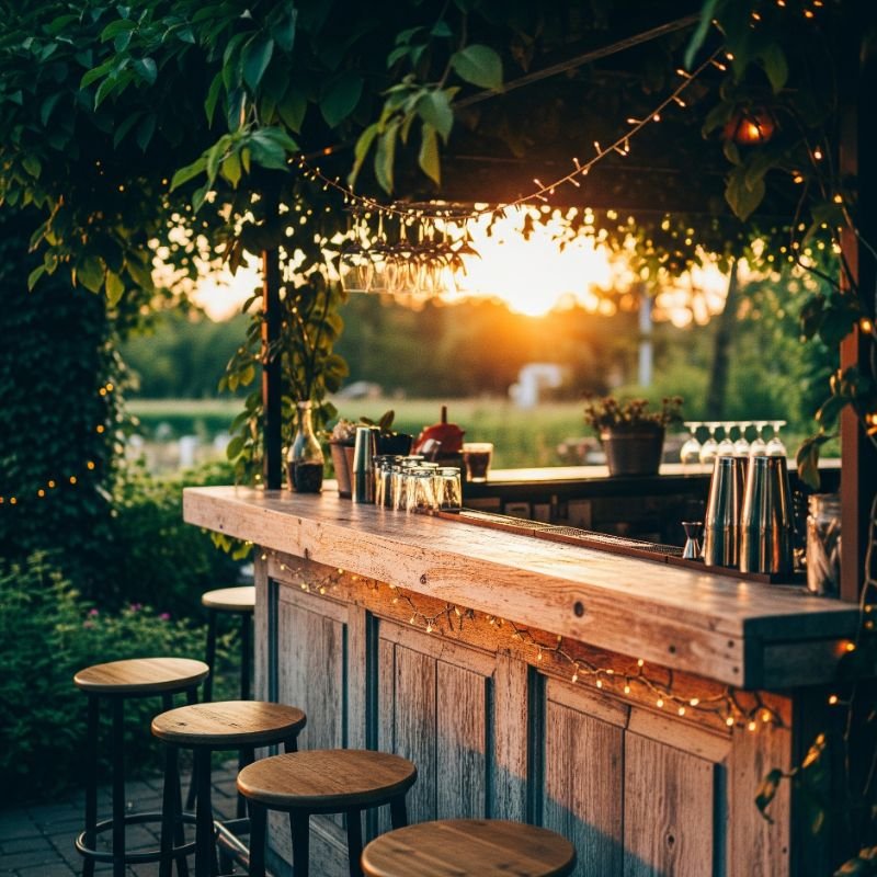 How to Build an Outdoor Bar for Backyard Entertaining