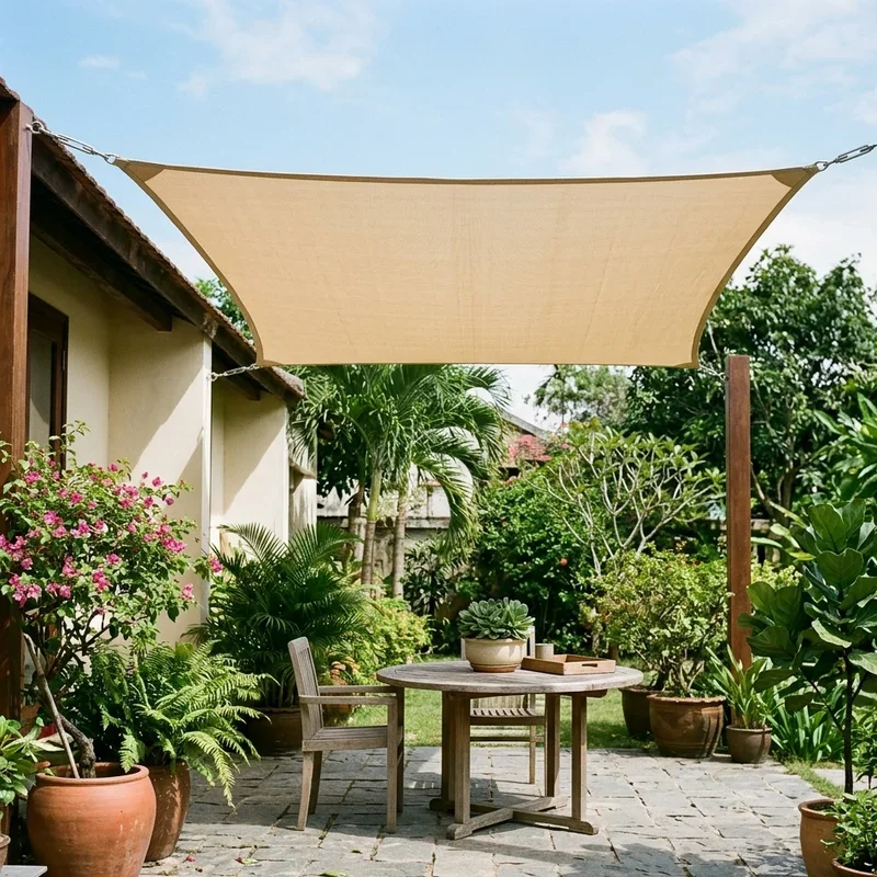 Patio Sun Shade Sail Ideas
