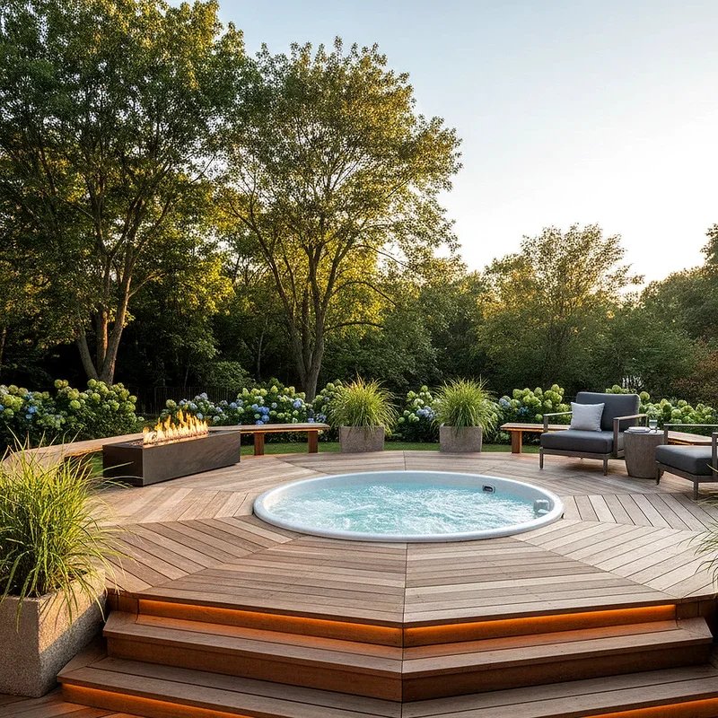 Hot Tub Deck Ideas