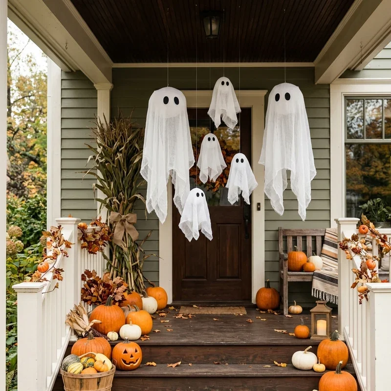 DIY Halloween Front Porch Ideas