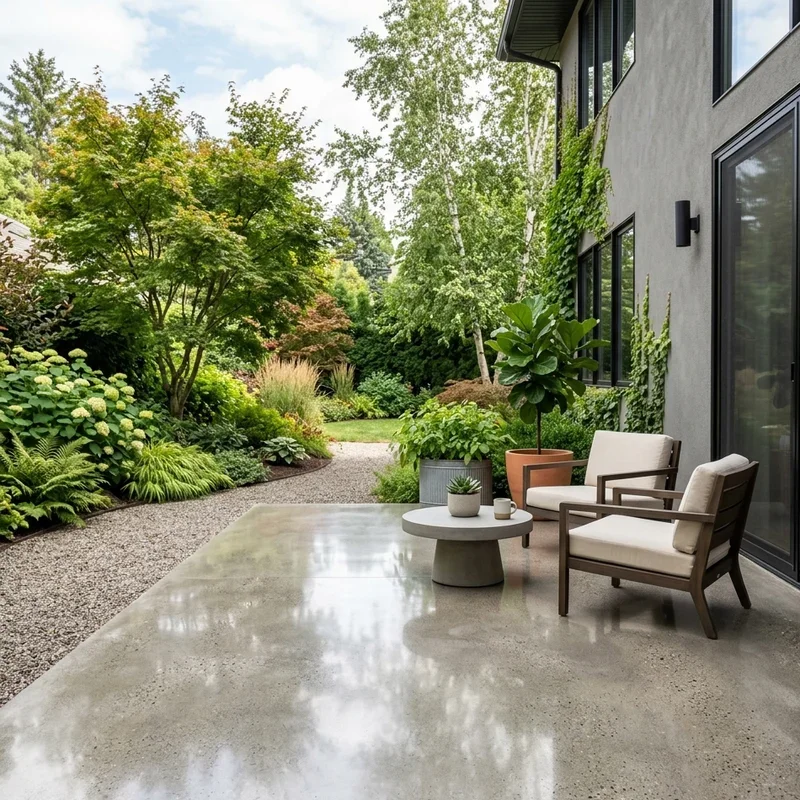 Concrete Back Patio Ideas