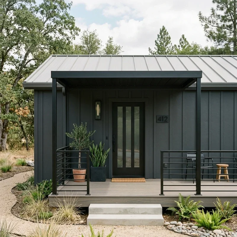 Single Wide Porch Ideas