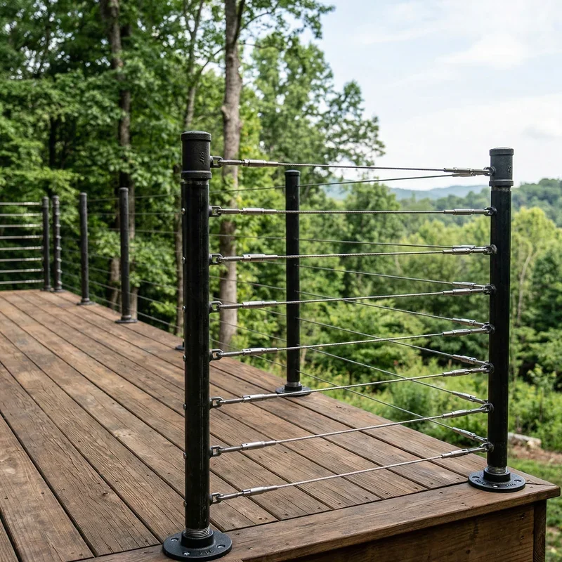 Deck Wire Railing Ideas