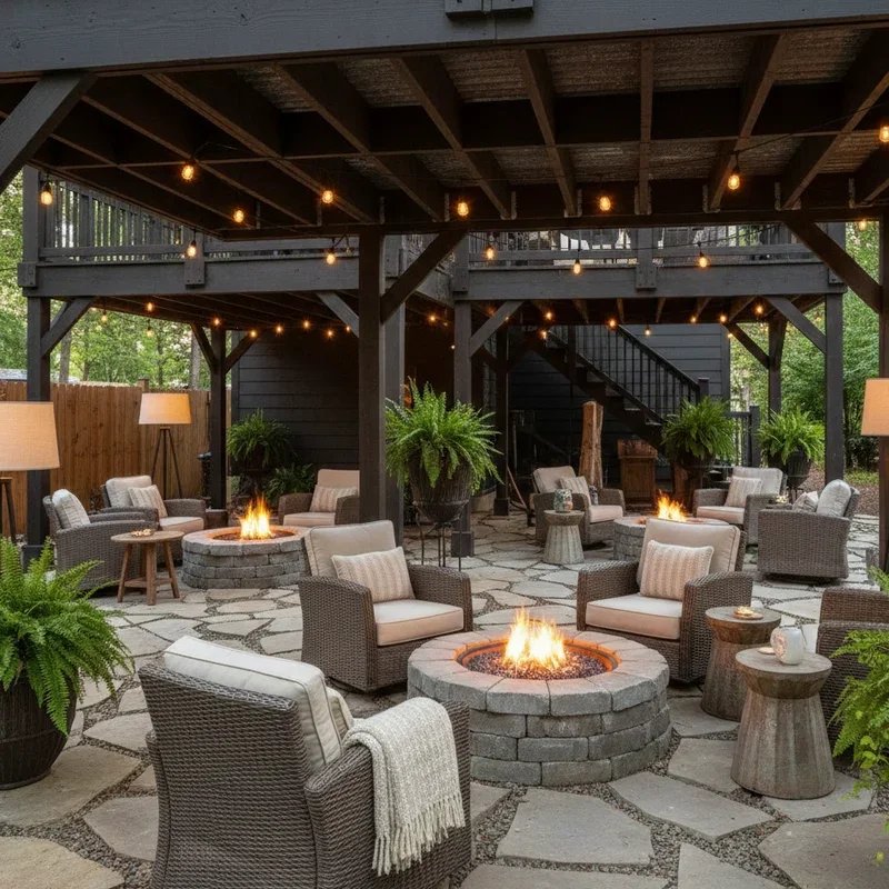 Under Deck Decorating Ideas