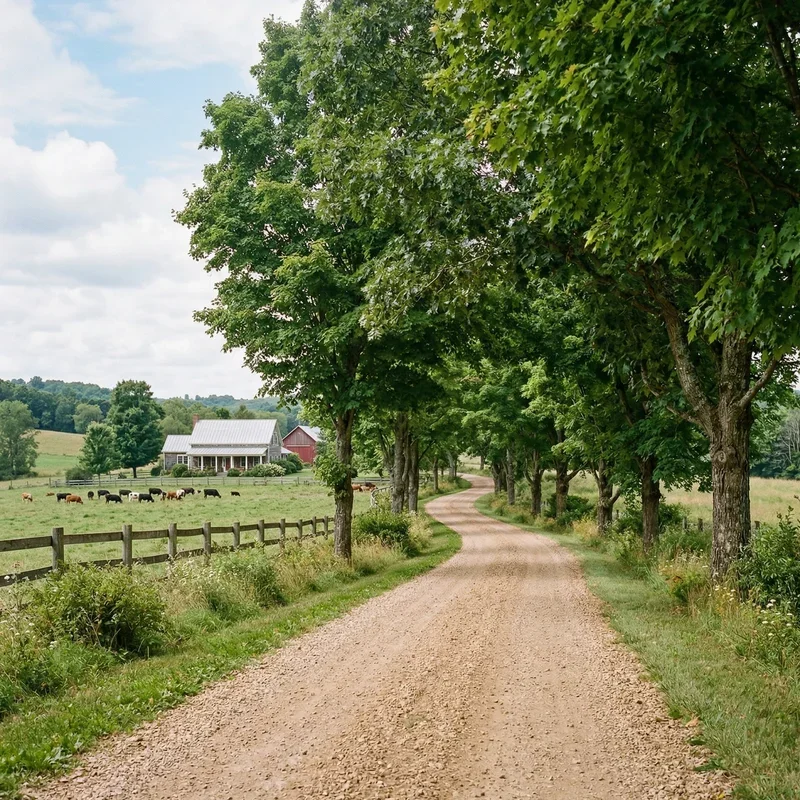 Farm Driveway Ideas