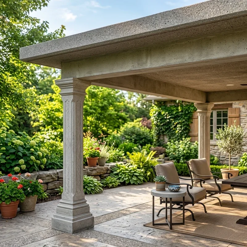 Concrete Patio Cover Ideas