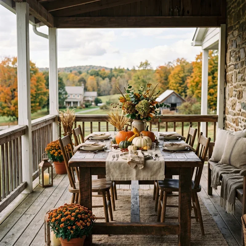 Porch Table Ideas