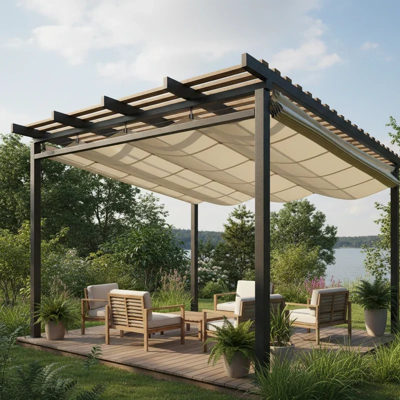 Freestanding Deck Roof Ideas