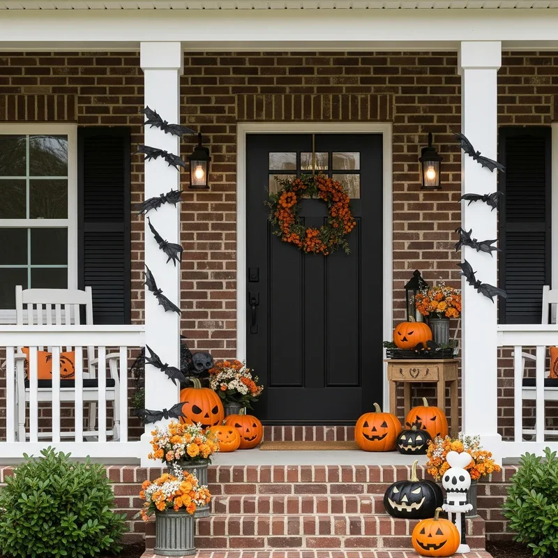 15 Halloween Front Porch Ideas for Spooky Curb Appeal
