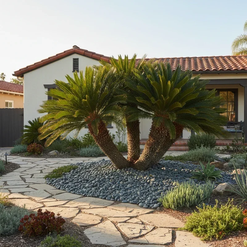 15 Front Yard Sago Palm Landscape Ideas You’ll Love