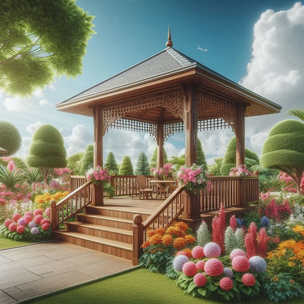 Picture of 15 Inspiring Gazebos Ideas for Your Backyard Oasis