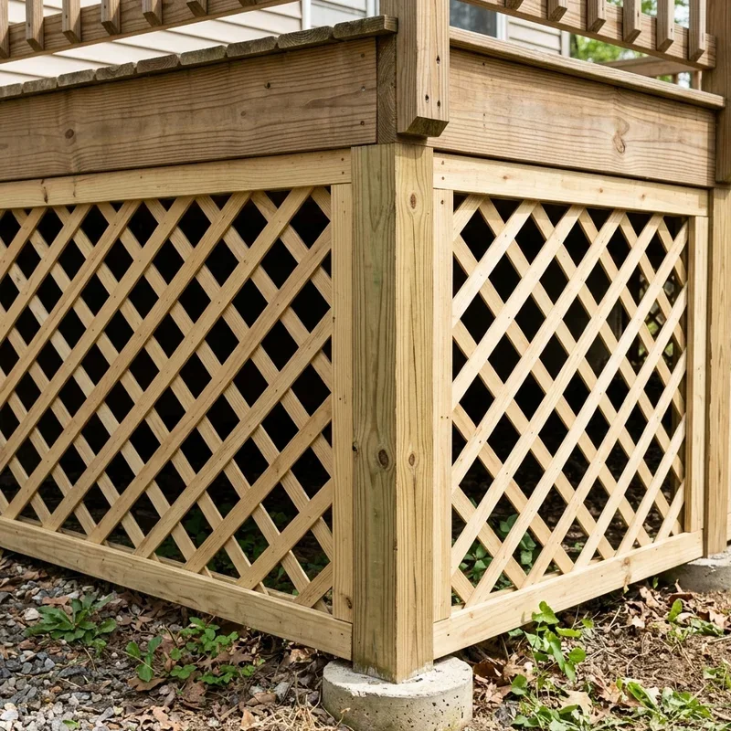 Inexpensive Deck Skirting Ideas