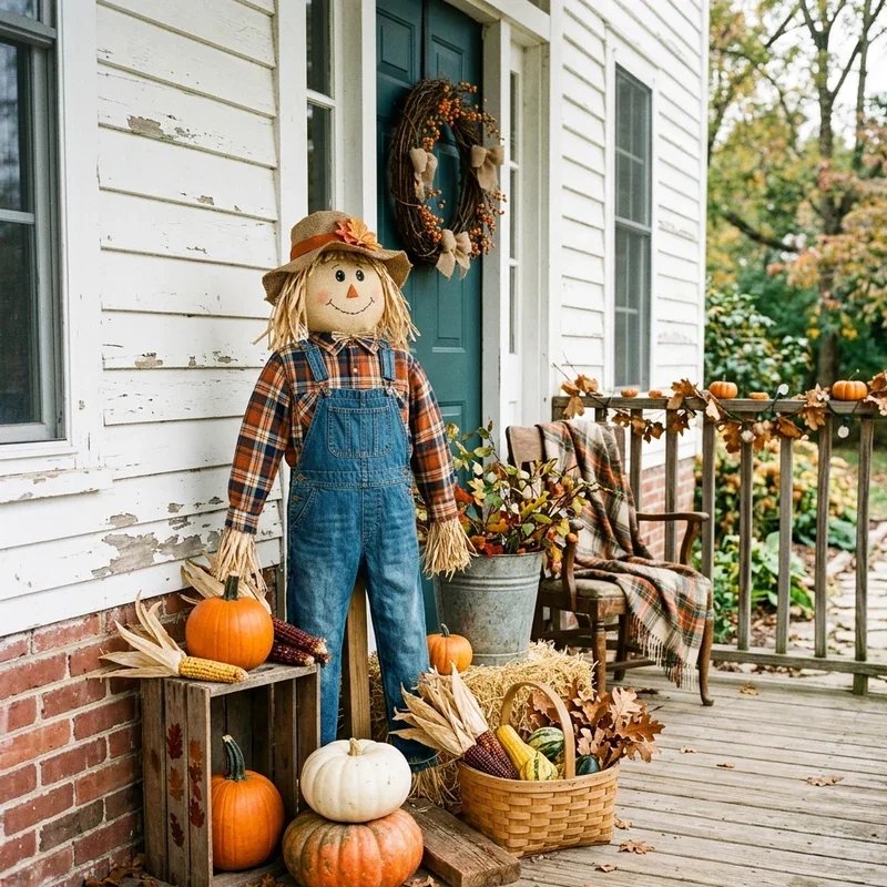 DIY Halloween Front Porch Ideas