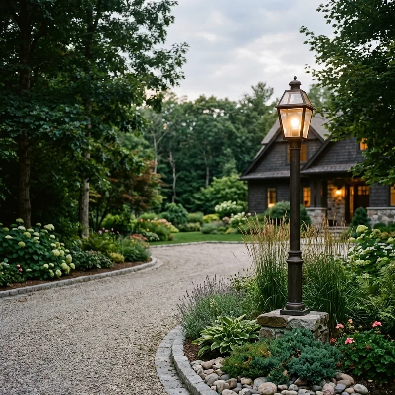 Driveway Lamp Post Ideas