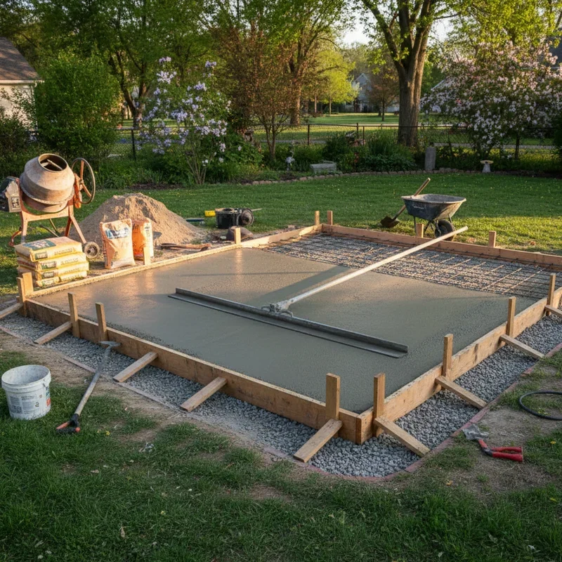 DIY Concrete Patio Ideas