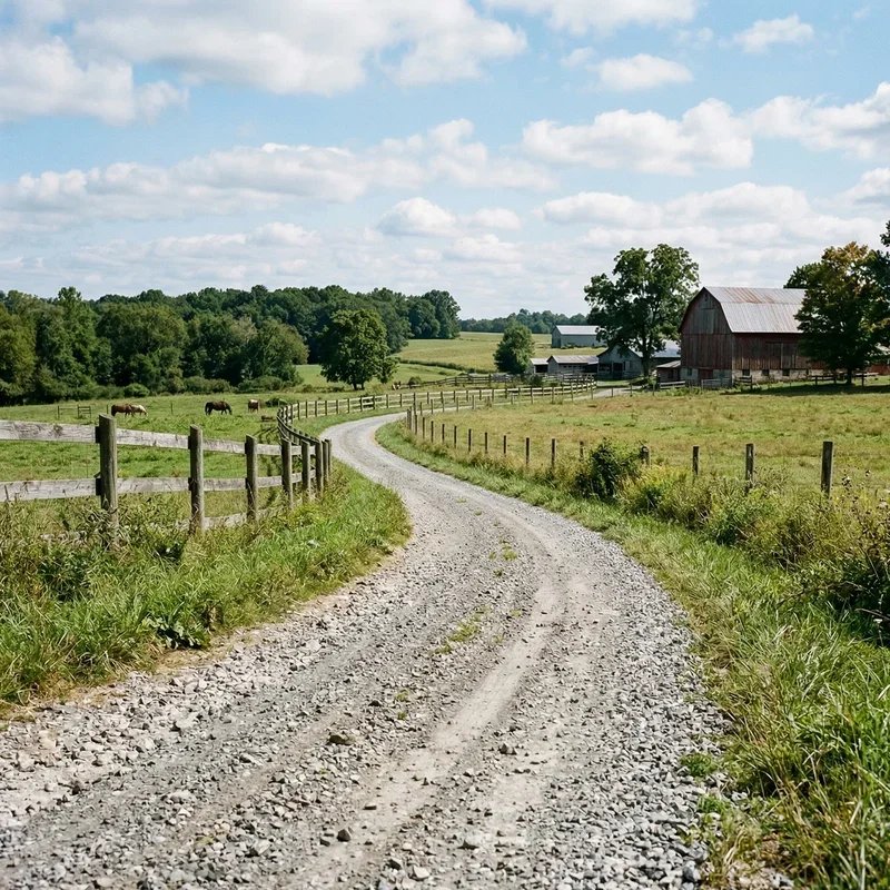 Farm Driveway Ideas