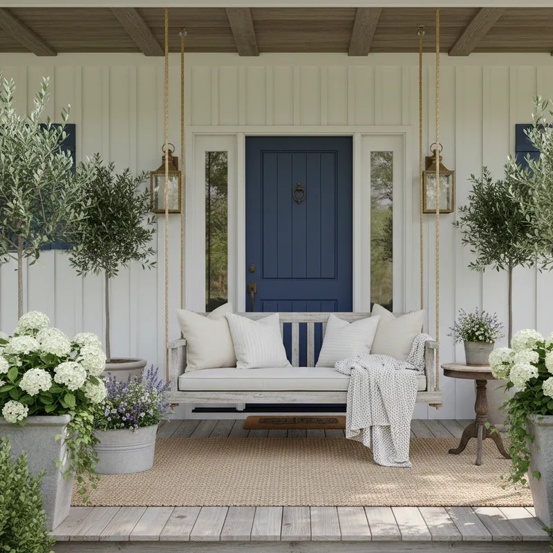 Farmhouse Front Porch Ideas