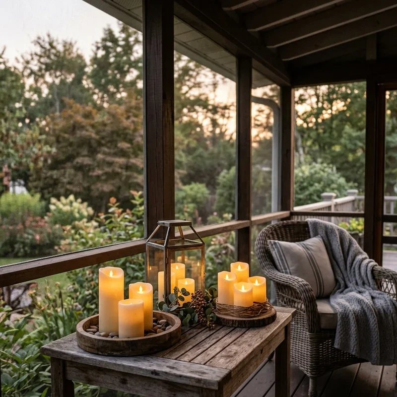 Screened Porch Lighting Ideas