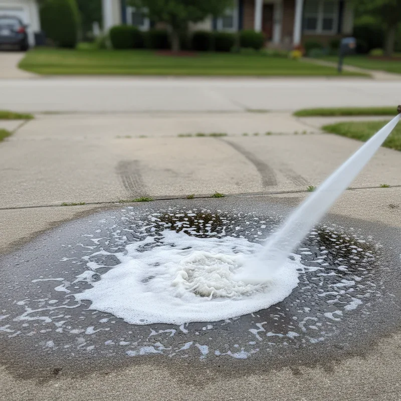 How to Clean Oil Off Driveway Quickly and Safely