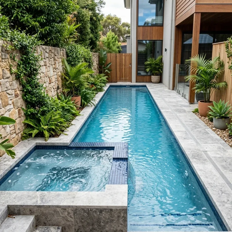 Narrow Pool Ideas