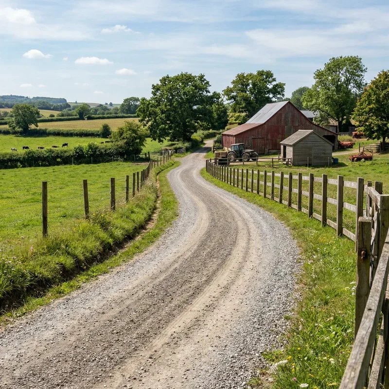 Farm Driveway Ideas