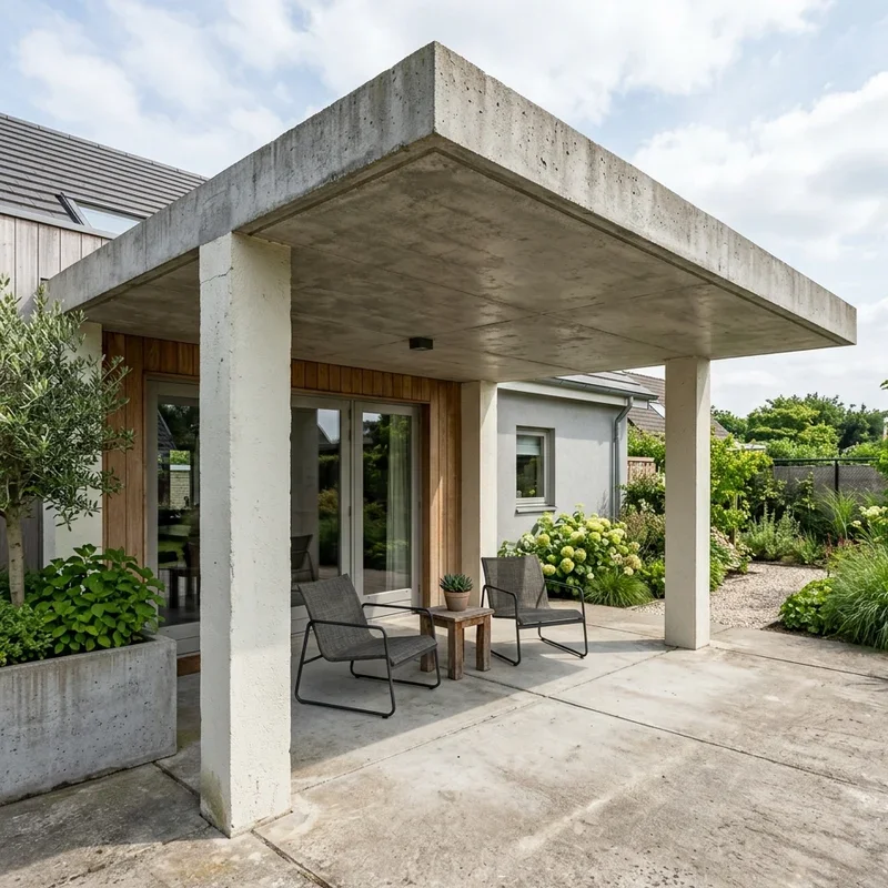 Concrete Patio Cover Ideas