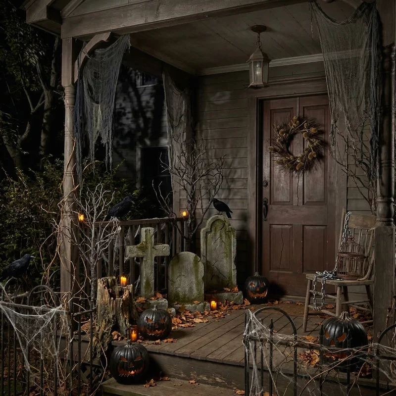Scary Halloween Porch Ideas