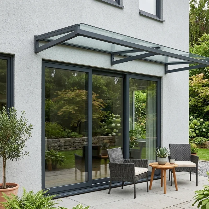 Patio Door Awning Ideas