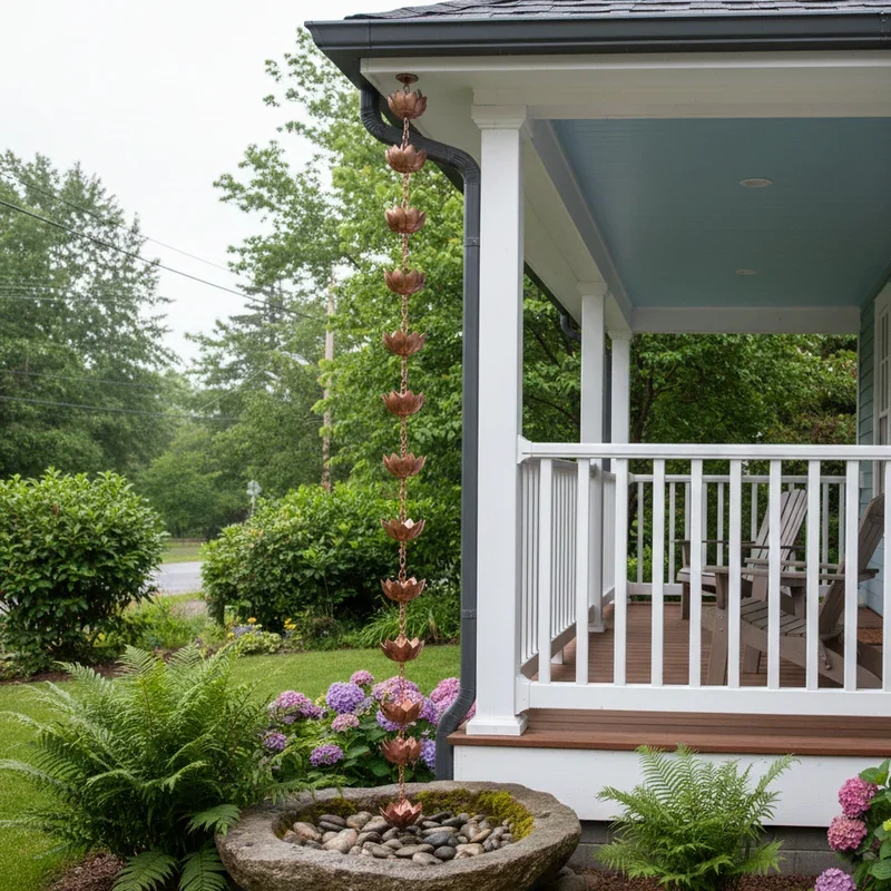 15 Front Porch Gutter Ideas to Improve Drainage Style