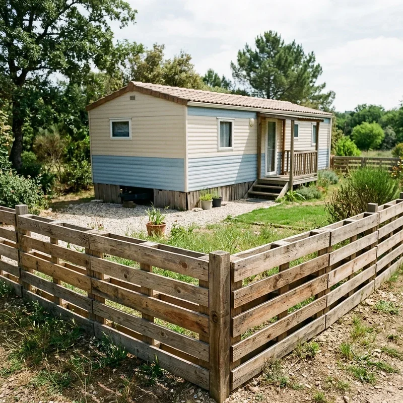 Mobile Home Fence Ideas
