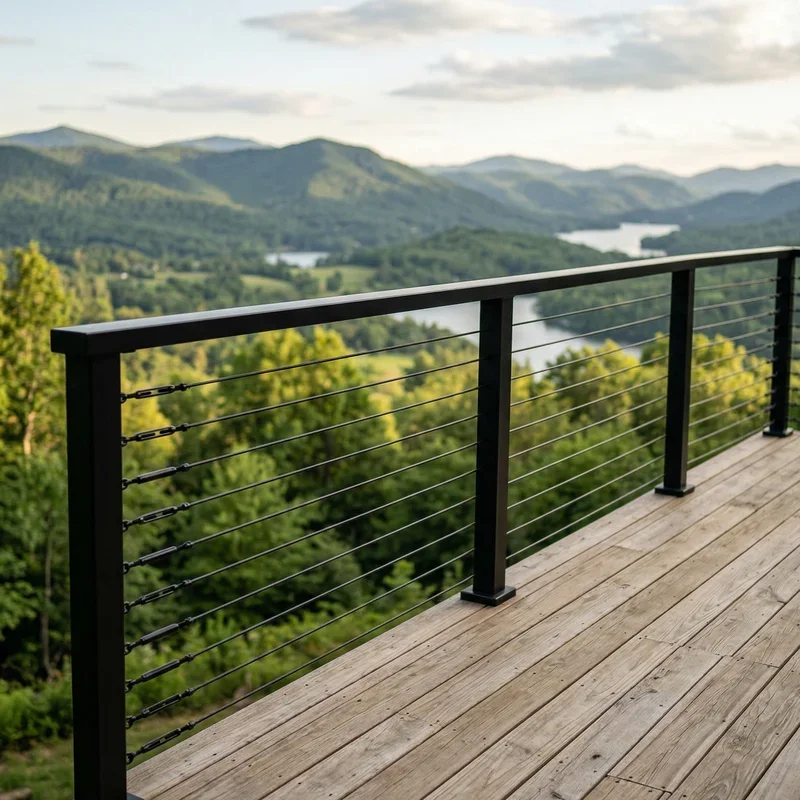 Deck Wire Railing Ideas