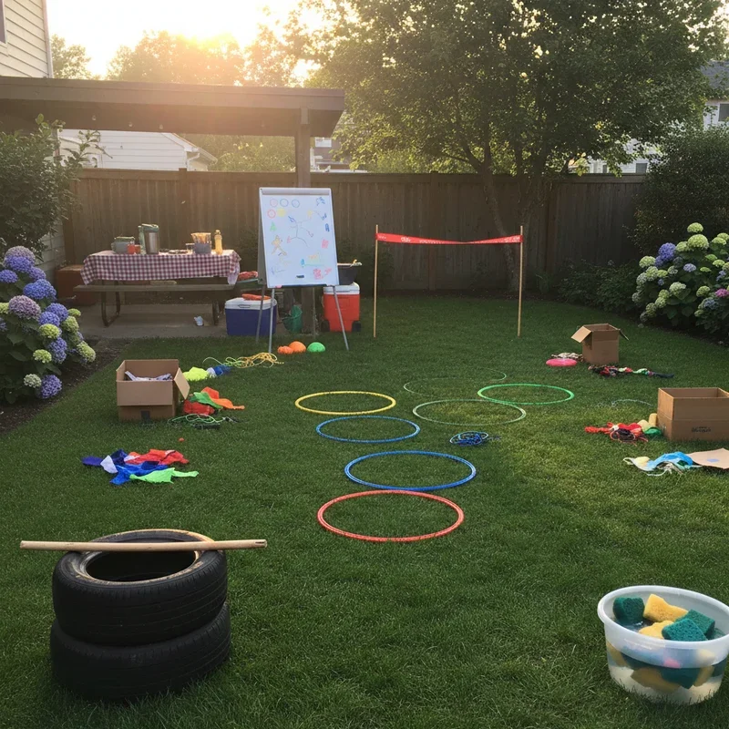 Backyard Olympics Ideas