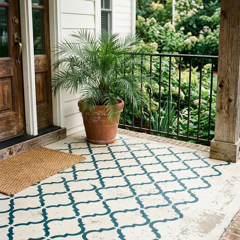 Porch Stencil Ideas