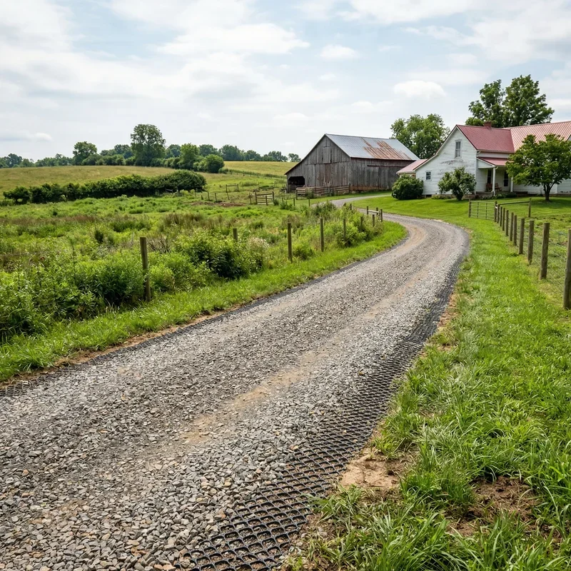 Farm Driveway Ideas