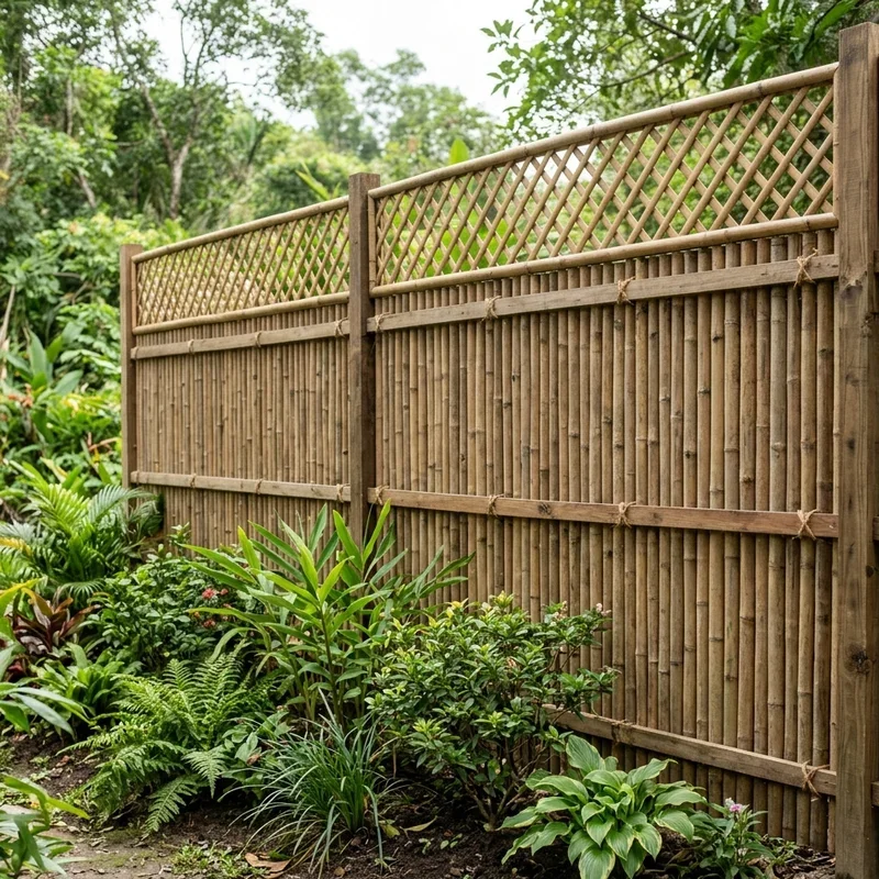 DIY Bamboo Fence Ideas