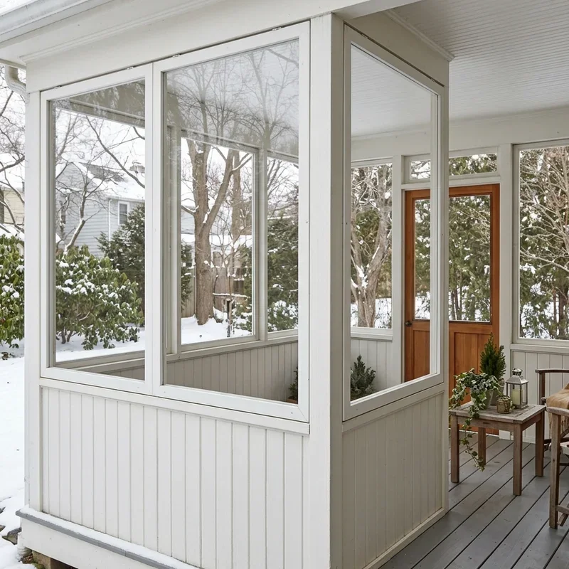 Porch Enclosure Ideas for Winter