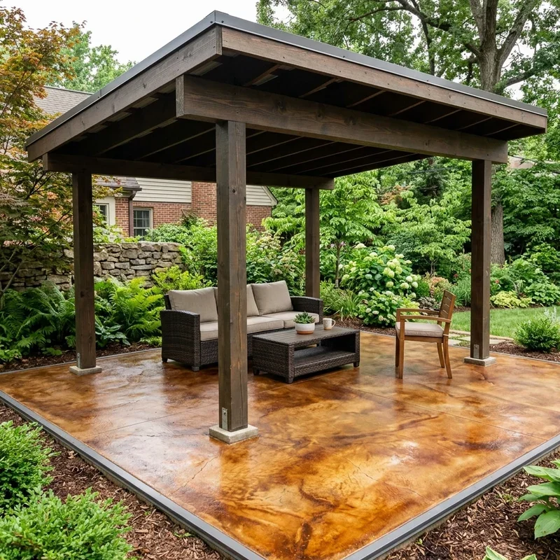 Concrete Patio Cover Ideas
